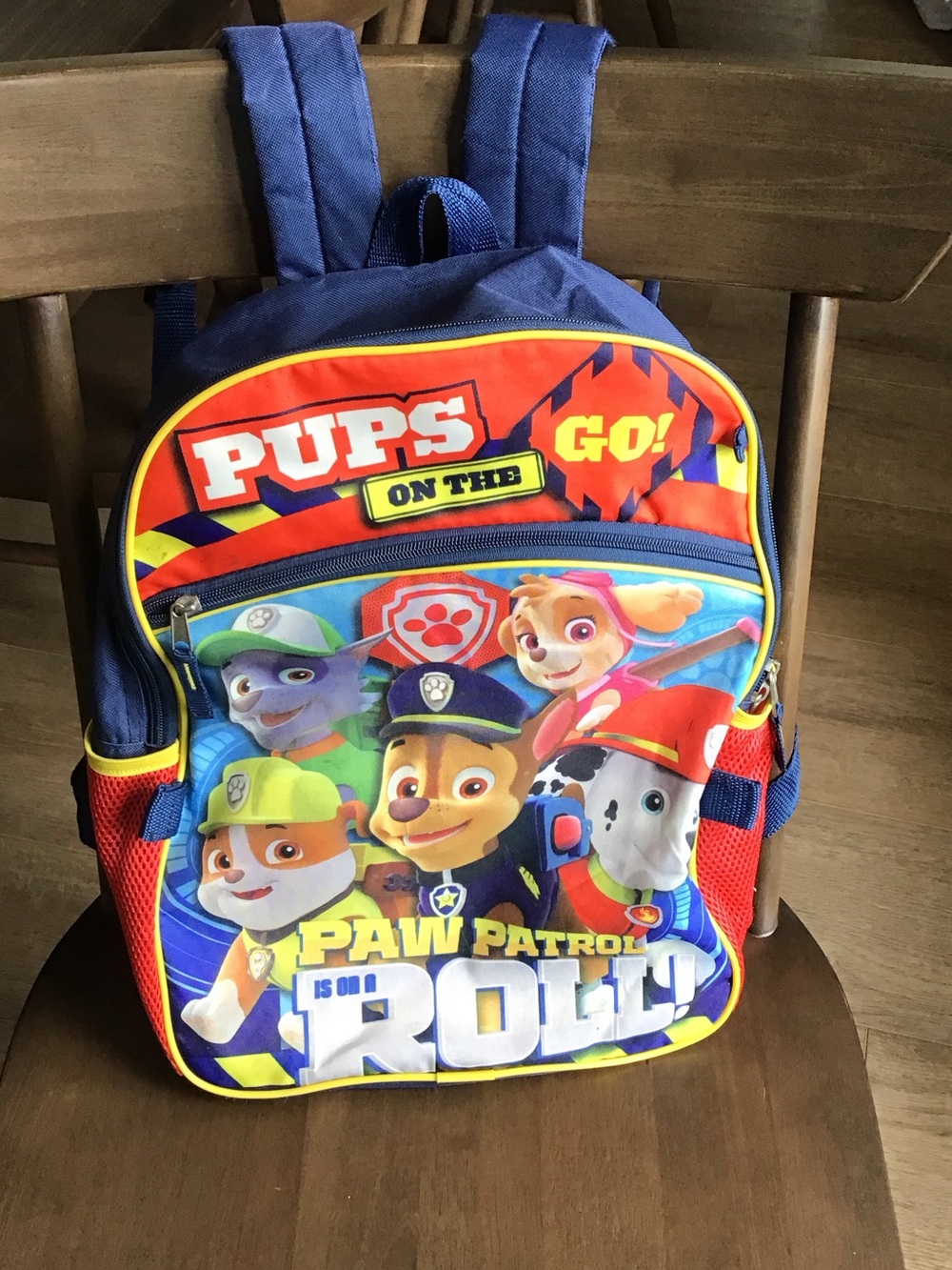 2018 Full size Paw Patrol backpack for senior backpack